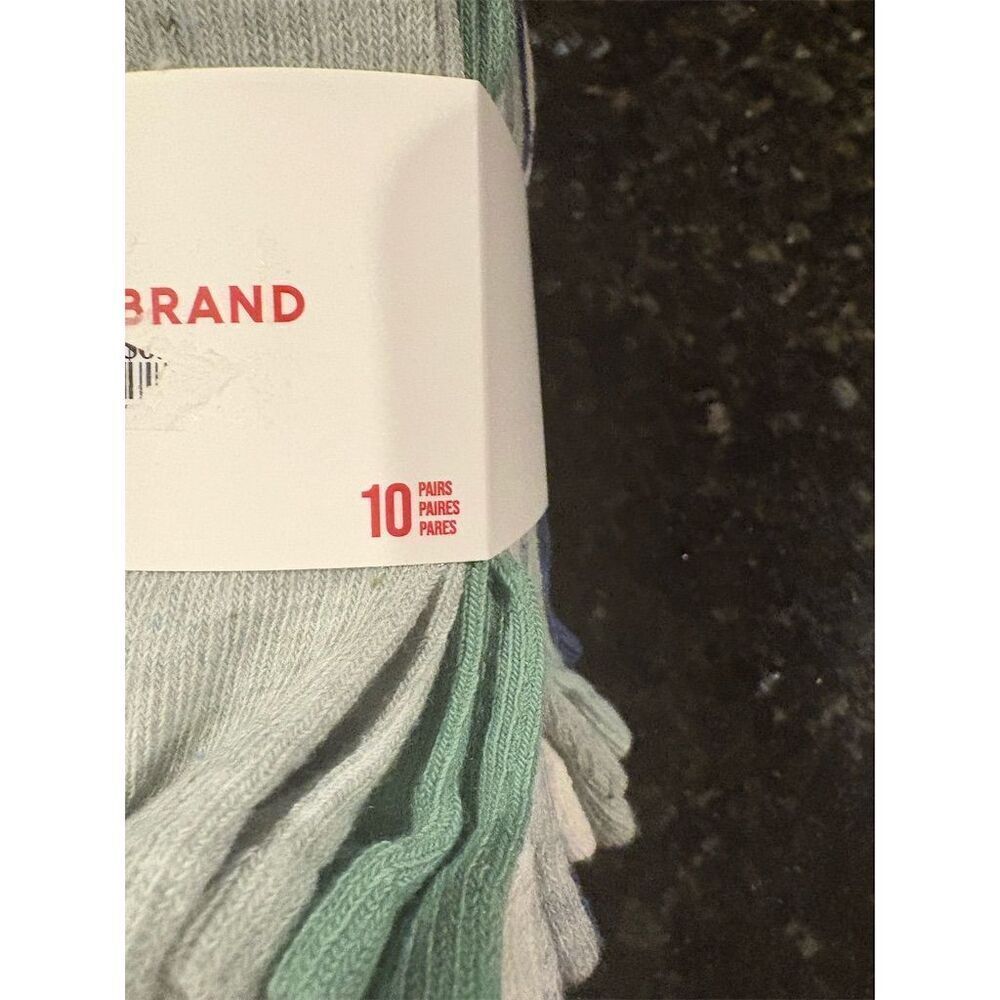 Lucky Brand Women's 10-Pack No Show Socks Multicolor Solid - Picture 2 of 6